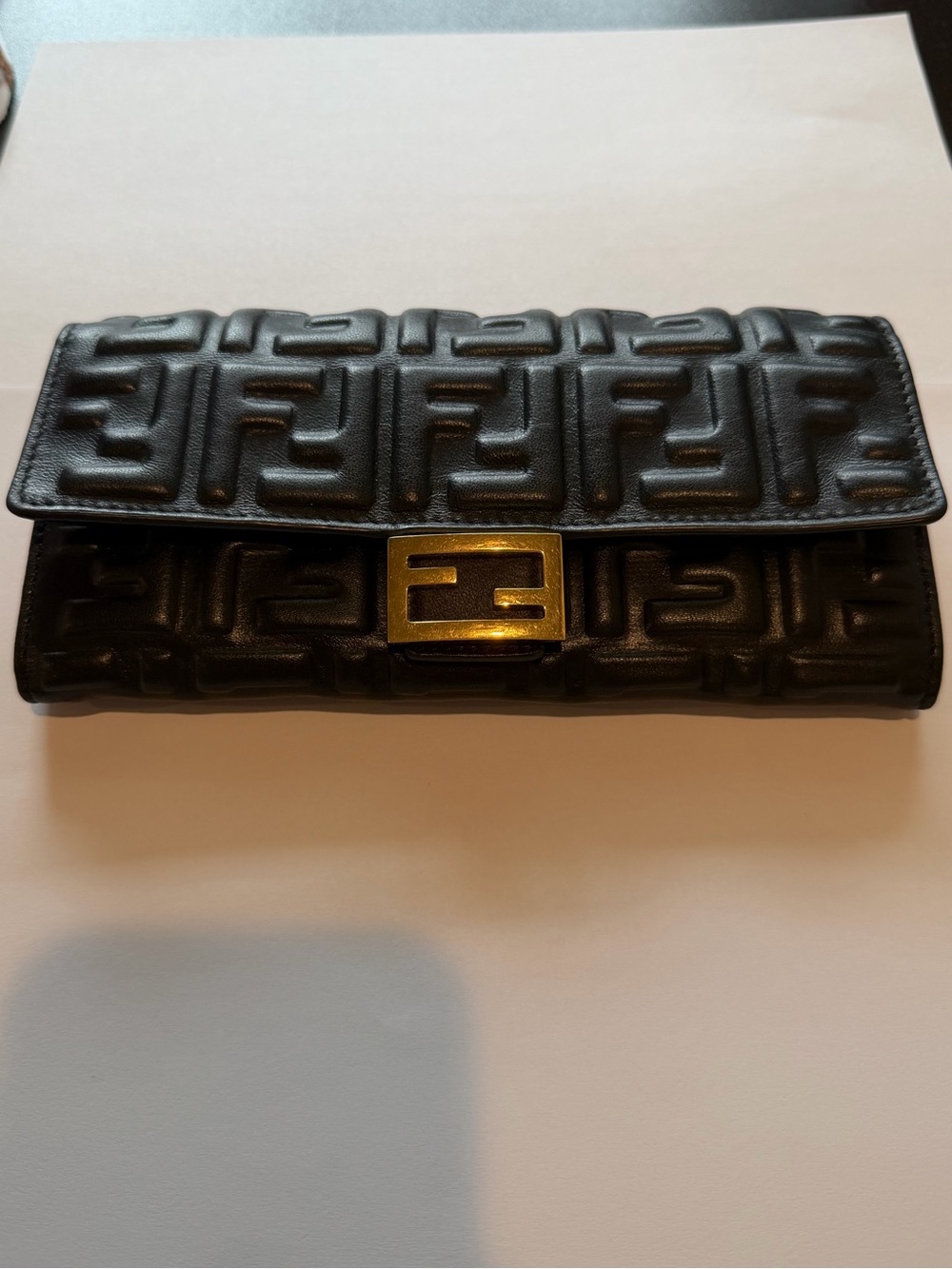 Fendi Baguette Continental Wallet